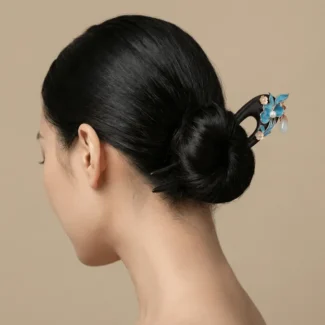 luxury-ebony-butterfly-hairpin-american-model