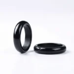 Obsidian Ring – Spiritual Protection, Inner Strength & Shielding - Buddha Bodhis natural-black-obsidian-ring