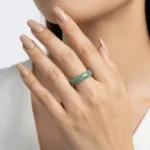 Jadeite Jade Round Ring – Harmony, Serenity & Timeless Elegance 1 - Buddha Bodhis natural-green-jadeite-minimalist-ring-for-women