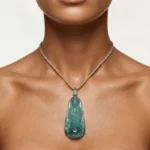 Guanyin Bodhisattva Jadeite Pendant – Divine Protection, Compassion & Auspicious Harmony 1 - Buddha Bodhis natural-jadeite-guanyin-pendant-necklace
