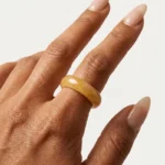 Yellow Jade Ring for Prosperity & Self-Confidence 1 - Buddha Bodhis natural-yellow-topaz-stone-ring-luxury-jewelry_1800x