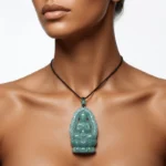 Great Sun Tathagata Natural Jadeite Pendant – Enlightenment, Protection & Spiritual Prosperity 1 - Buddha Bodhis premium-jadeite-buddha-pendant-necklace