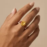 Red Agate Lotus Ring – Good Fortune, Vitality & Positive Energy 1 - Buddha Bodhis red-agate-lotus-bead-ring-jewelry_1800x