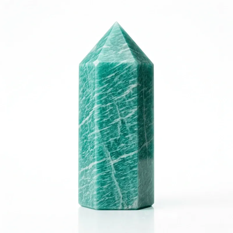 Amazonite Crystal Tower for Confidence & Positive Communication Amazonite Crystal Tower for Confidence & Positive Communication