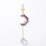 Amethyst Amethyst Crystal Sun Catcher – Inner Peace, Spiritual Wisdom & Positive Energy - Buddha Bodhis Amethyst Amethyst Crystal Sun Catcher – Inner Peace, Spiritual Wisdom & Positive Energy