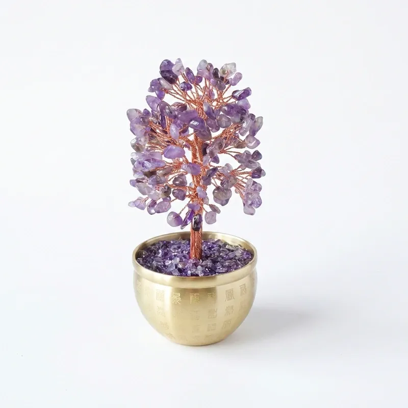 Amethyst Money Tree – Inner Peace & Abundance Amethyst Money Tree – Inner Peace & Abundance