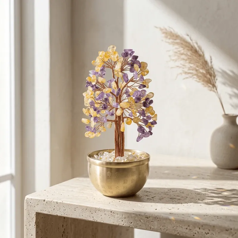 Ametrine Crystal Money Tree – Prosperity, Wisdom & Harmonious Energy-3 Ametrine Crystal Money Tree – Prosperity, Wisdom & Harmonious Energy-3