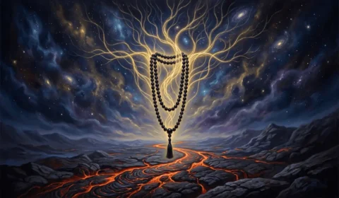 Black Obsidian Mala Beads Protection & Grounding Guide
