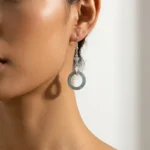 Blue Water Jade Earrings – Serenity, Elegance & Inner Harmony 1 - Buddha Bodhis Blue Water Jade Earrings – Serenity Elegance & Inner Harmony-2