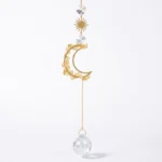 Citrine Moon & Sun Suncatcher – Manifesting Wealth, Success & Confidence - Buddha Bodhis Citrine Citrine Moon & Sun Suncatcher – Manifesting Wealth, Success & Confidence