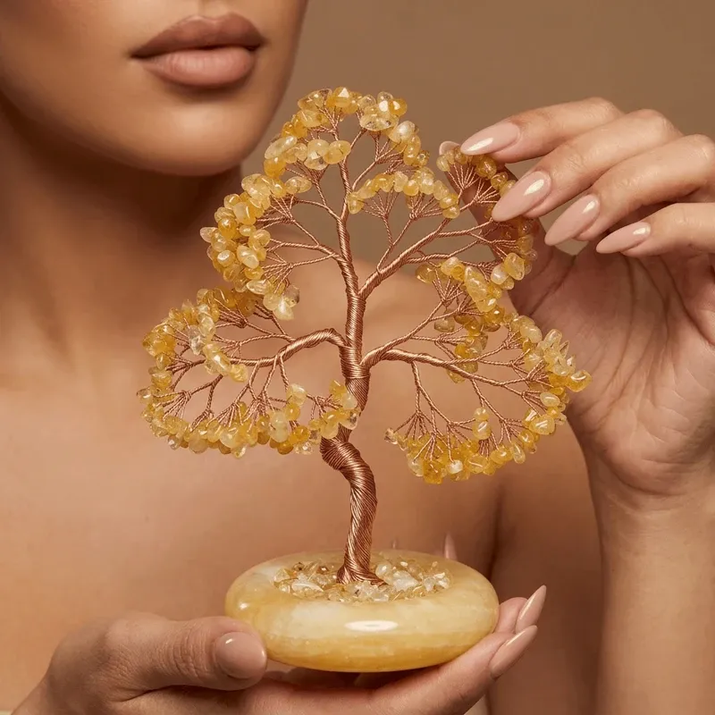Citrine Crystal Money Tree – Attracting Wealth, Prosperity & Abundance-1 Citrine Crystal Money Tree – Attracting Wealth, Prosperity & Abundance-1