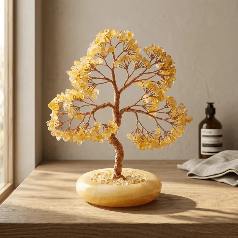 Citrine Crystal Money Tree – Attracting Wealth, Prosperity & Abundance-3 Citrine Crystal Money Tree – Attracting Wealth, Prosperity & Abundance-3