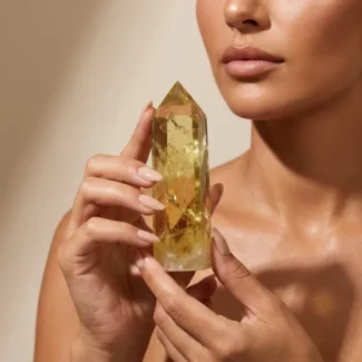 Citrine Crystal Point – Attract Wealth, Boost Confidence & Manifest Abundance-1