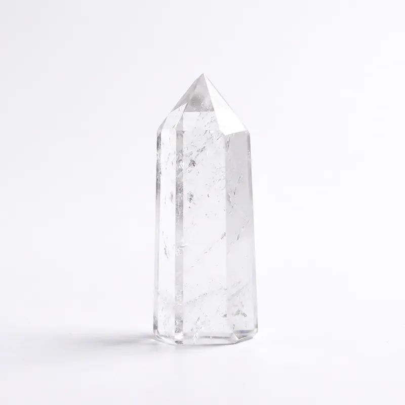Clear Quartz Crystal Point for Mental Clarity & Energy Purification-2 Clear Quartz Crystal Point for Mental Clarity & Energy Purification-2