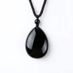 Gold Sheen Obsidian Teardrop Pendant – Spiritual Protection & Inner Harmony - Buddha Bodhis Gold Sheen Obsidian Teardrop Pendant – Spiritual Protection & Inner Harmony-1