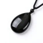 Gold Sheen Obsidian Teardrop Pendant – Spiritual Protection & Inner Harmony 2 - Buddha Bodhis Gold Sheen Obsidian Teardrop Pendant – Spiritual Protection & Inner Harmony-3