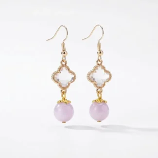Kunzite Earrings for Inner Peace & Radiant Charm