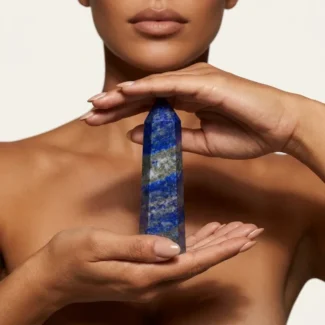 Lapis Lazuli Crystal Pillar – Inner Peace, Communication & Spiritual Insight-1