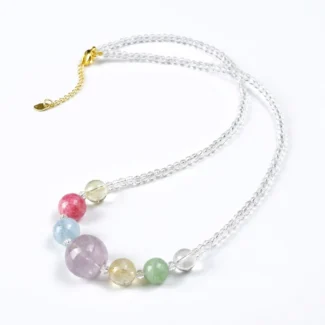 Multi-gemstone Crystal Necklace – Inner Balance, Spiritual Healing & Abundance
