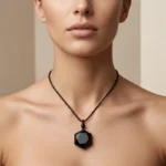 Obsidian Hexagram Pendant – Ultimate Protection, Vitality & Inner Peace 1 - Buddha Bodhis Natural Obsidian Hexagram Pendant - Sacred Protection Necklace