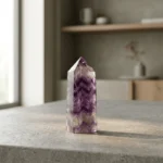 Purple Fluorite Crystal Point – Inner Peace, Mental Focus & Emotional Balance 2 - Buddha Bodhis Purple Fluorite Crystal Point – Inner Peace, Mental Focus & Emotional Balance-2