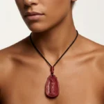 Purple Gold Sand Cinnabar Bodhisattva Necklace – Spiritual Protection, Prosperity & Inner Peace 1 - Buddha Bodhis Purple Gold Cinnabar Bodhisattva Necklace for Protection-1