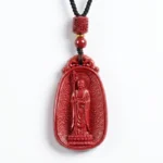 Purple Gold Sand Cinnabar Bodhisattva Necklace – Spiritual Protection, Prosperity & Inner Peace - Buddha Bodhis Purple Gold Cinnabar Bodhisattva Necklace for Protection