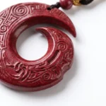 Purple Gold Sand Cinnabar Pendant Necklace – Protection, Good Fortune & Inner Peace 2 - Buddha Bodhis Purple Gold Sand Cinnabar Pendant Necklace – Protection Good Fortune & Inner Peace-3