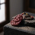 Purple Gold Sand Dragon Cinnabar Pendant Necklace – Protection, Prosperity & Spiritual Harmony 3 - Buddha Bodhis Purple Gold Sand Dragon Cinnabar Pendant Necklace – Protection, Prosperity & Spiritual Harmony-3
