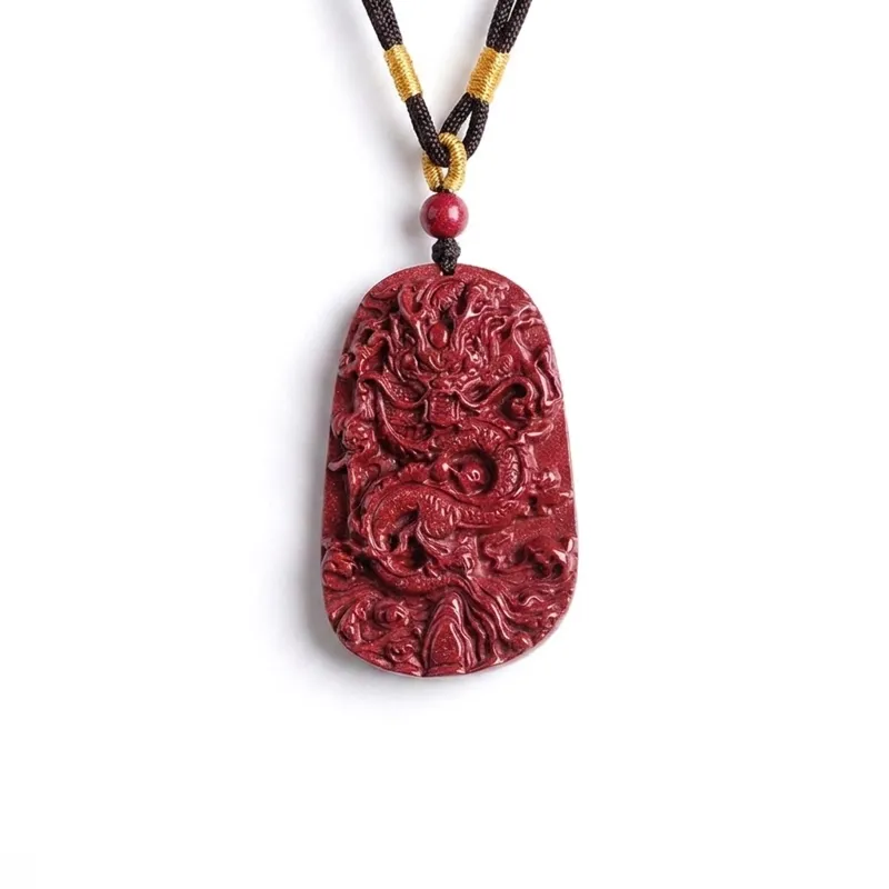 Purple Gold Sand Dragon Cinnabar Pendant Necklace – Protection, Prosperity & Spiritual Harmony Purple Gold Sand Dragon Cinnabar Pendant Necklace – Protection, Prosperity & Spiritual Harmony