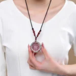 Purple Gold Sand Mountain Spirit Coin Rotating Pendant Cinnabar Necklace – Protection, Inner Peace & Good Fortune 1 - Buddha Bodhis Purple-Gold-Sand-Mountain-Spirit-Coin-Rotating-Pendant-Cinnabar-Necklace-–-Protection,-Inner-Peace-Good-Fortune-(2)_1800x