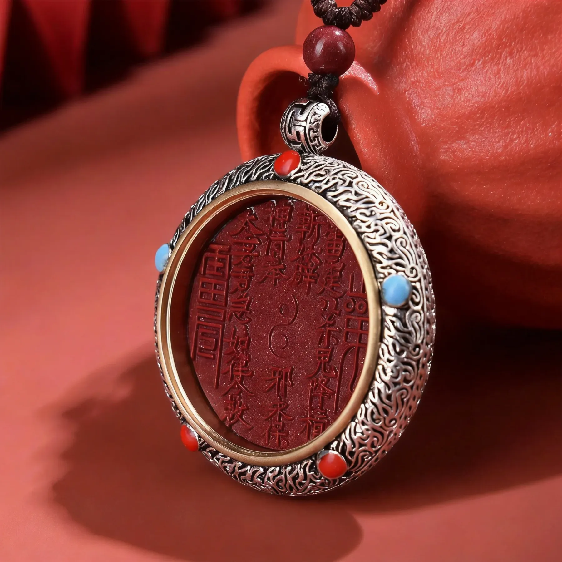 Purple-Gold-Sand-Mountain-Spirit-Coin-Rotating-Pendant-Cinnabar-Necklace-–-Protection,-Inner-Peace-Good-Fortune-(3)_ Purple-Gold-Sand-Mountain-Spirit-Coin-Rotating-Pendant-Cinnabar-Necklace-–-Protection,-Inner-Peace-Good-Fortune-(3)_