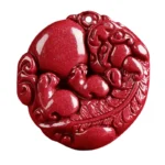 Purple Gold Sand Pixiu Pendant Cinnabar Necklace – Prosperity, Protection & Inner Peace - Buddha Bodhis Purple Gold Sand Pixiu Pendant Cinnabar Necklace – Prosperity Protection & Inner Peace