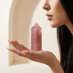 Strawberry Quartz Crystal Point – Attracting Love, Enhancing Harmony & Positive Energy 1 - Buddha Bodhis Strawberry Quartz Crystal Point – Attracting Love, Enhancing Harmony & Positive Energy-1