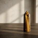 Tiger's Eye Crystal Point – Courage, Confidence & Prosperity 2 - Buddha Bodhis Tiger's Eye Crystal Point – Courage, Confidence & Prosperity-2