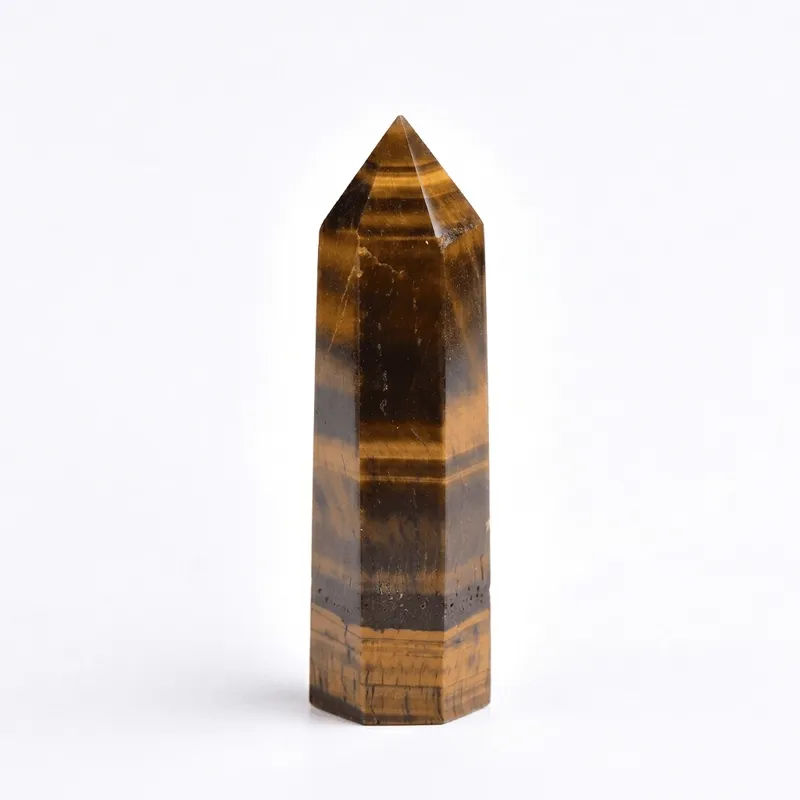 Tiger's Eye Crystal Point – Courage, Confidence & Prosperity Tiger's Eye Crystal Point – Courage, Confidence & Prosperity