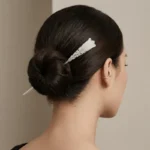Magnolia Metal Hairpin for Timeless Elegance & Classical Grace 1 - Buddha Bodhis silver-magnolia-metal-hairpin-luxury-style