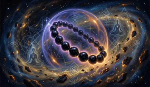 Black Obsidian Wrist Mala Protection & Meaning