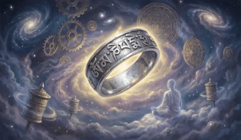 Om Mani Padme Hum Ring Why Its Called a Prayer Wheel
