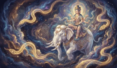 Snake Zodiac Guardian Buddha Samantabhadras Power