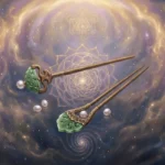 Traditional & Meaningful Bridal Hair Pins for Your Wedding Day 8 - Buddha Bodhis Traditional Bridal Hair Pins Symbolic Wedding Jewelry