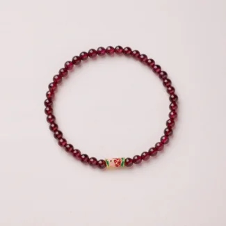Home 64 - Buddha Bodhis Garnet & Enamel Lucky Koi Bracelet – Prosperity, Perseverance & Good Fortune (3)