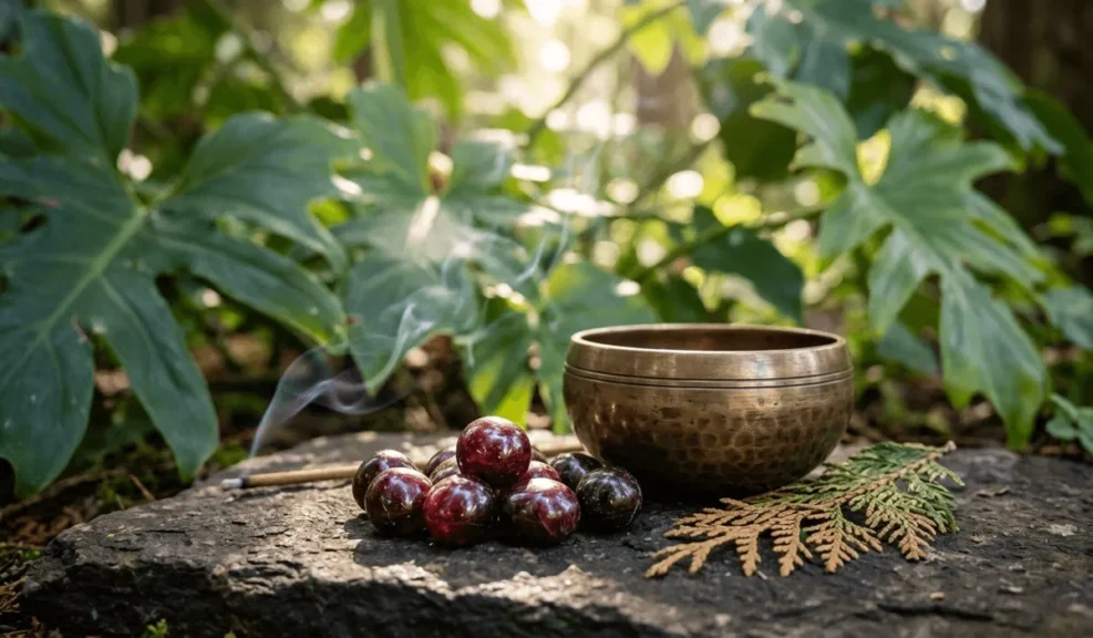 How to Tell If a Garnet Is Real: Practical Ways to Spot Glass Imitations 1 - Buddha Bodhis How to Tell If a Garnet Is Real Practical Ways to Spot Glass Imitations-2