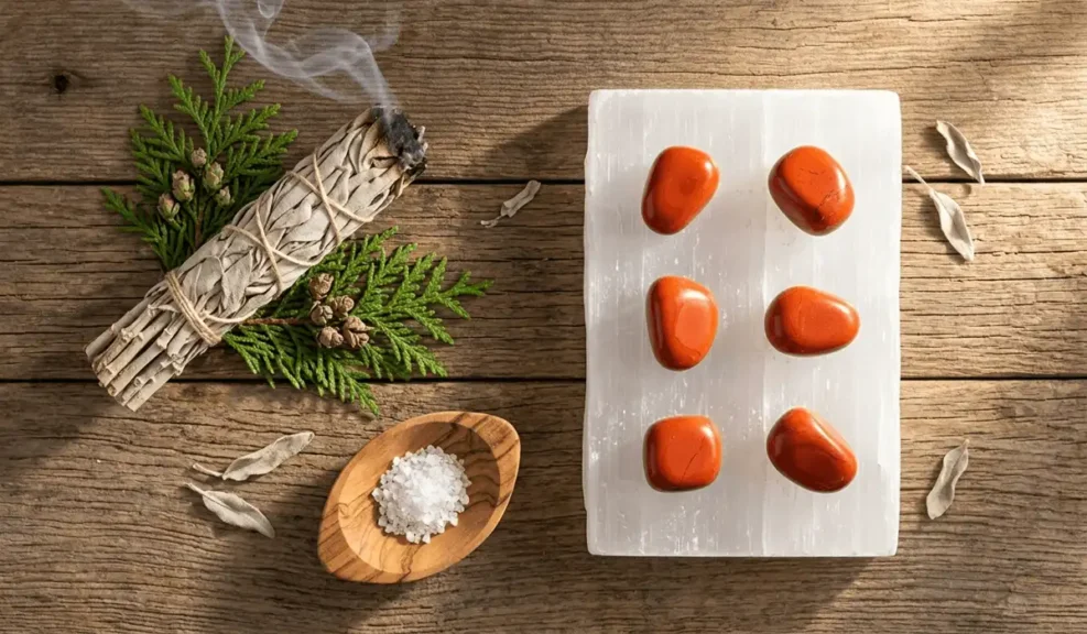 How to Identify Real Red Jasper: A Practical Guide to Spotting Dyed Stones 4 - Buddha Bodhis Real vs Fake Red Jasper How to Spot Dyed Stones-5