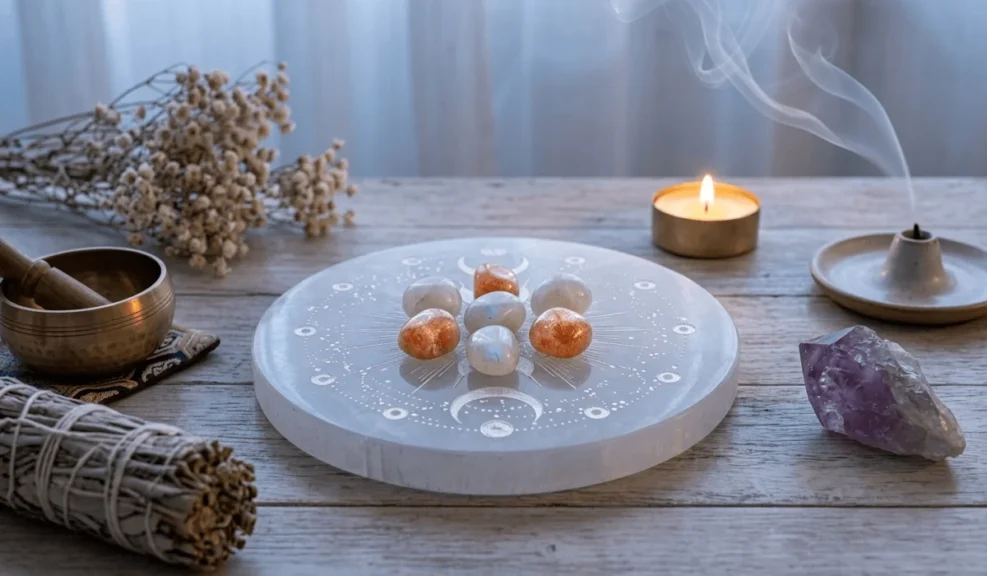 Sunstone vs. Moonstone: Exploring Their Differences and Harmonizing Solar and Lunar Energies 9 - Buddha Bodhis Sunstone vs. Moonstone: Exploring Their Differences and Harmonizing Solar and Lunar Energies 8 - Buddha Bodhis