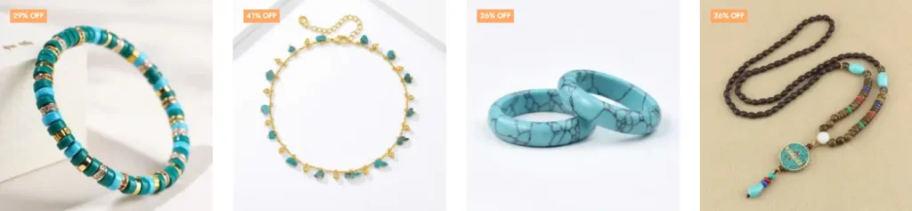 Turquoise vs. Dyed Howlite: How to Tell the Difference and Understand Their Meanings 5 - Buddha Bodhis Turquoise vs. Dyed Howlite: How to Tell the Difference and Understand Their Meanings 4 - Buddha Bodhis