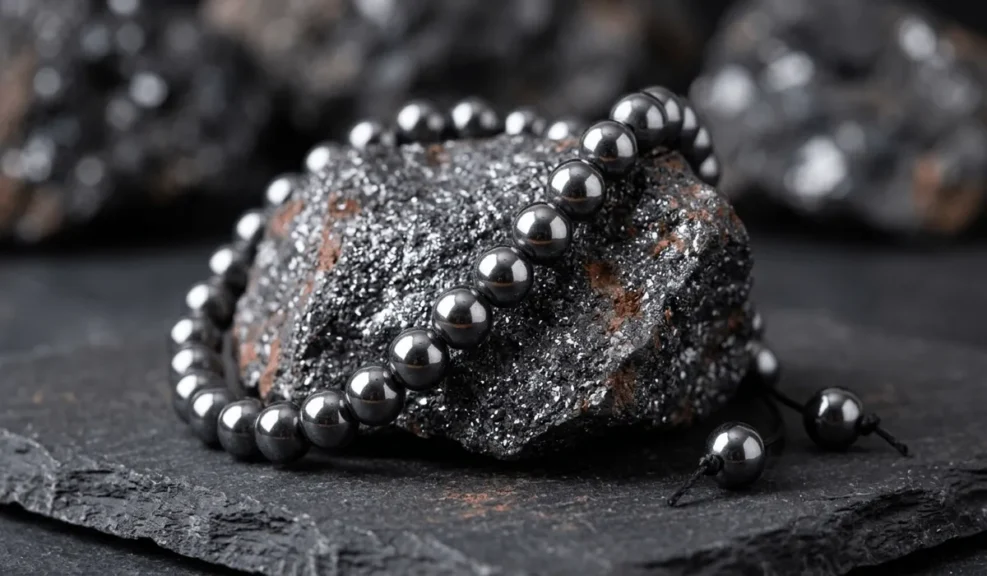 Which Hand Should You Wear a Hematite Bracelet On? Practical Grounding Rules 1 - Buddha Bodhis Which Hand Should You Wear a Hematite Bracelet On-1