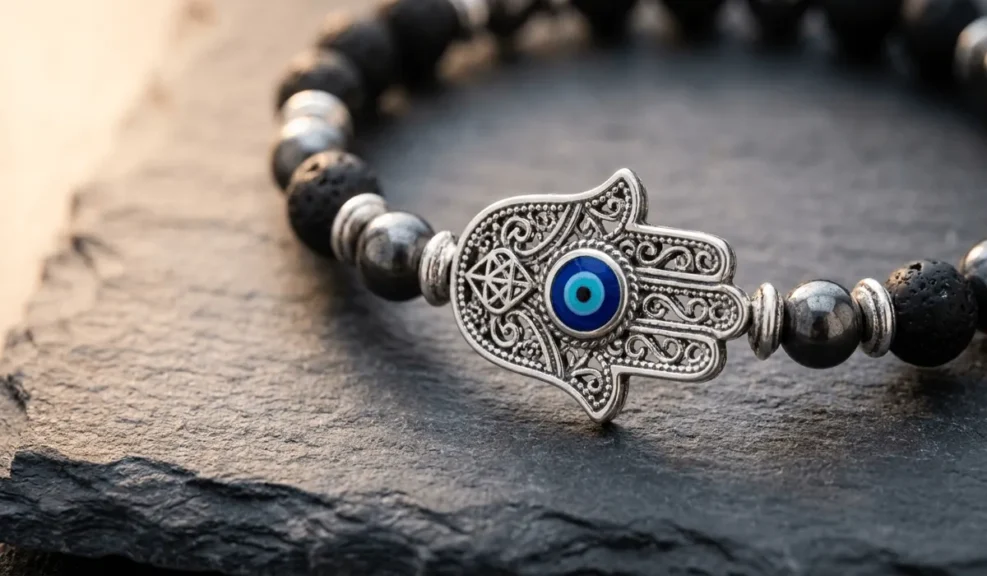 The Meaning of the Hamsa Hand Bracelet: Spiritual Symbolism and Daily Protection 1 - Buddha Bodhis The Meaning of the Hamsa Hand Bracelet: Spiritual Symbolism and Daily Protection - Buddha Bodhis