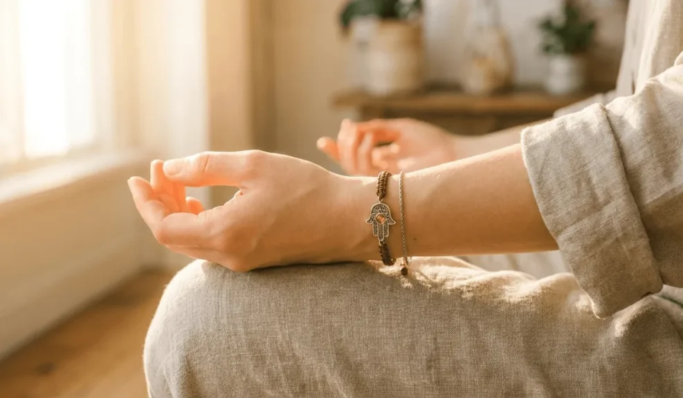 The Meaning of the Hamsa Hand Bracelet: Spiritual Symbolism and Daily Protection 5 - Buddha Bodhis The Meaning of the Hamsa Hand Bracelet: Spiritual Symbolism and Daily Protection 4 - Buddha Bodhis