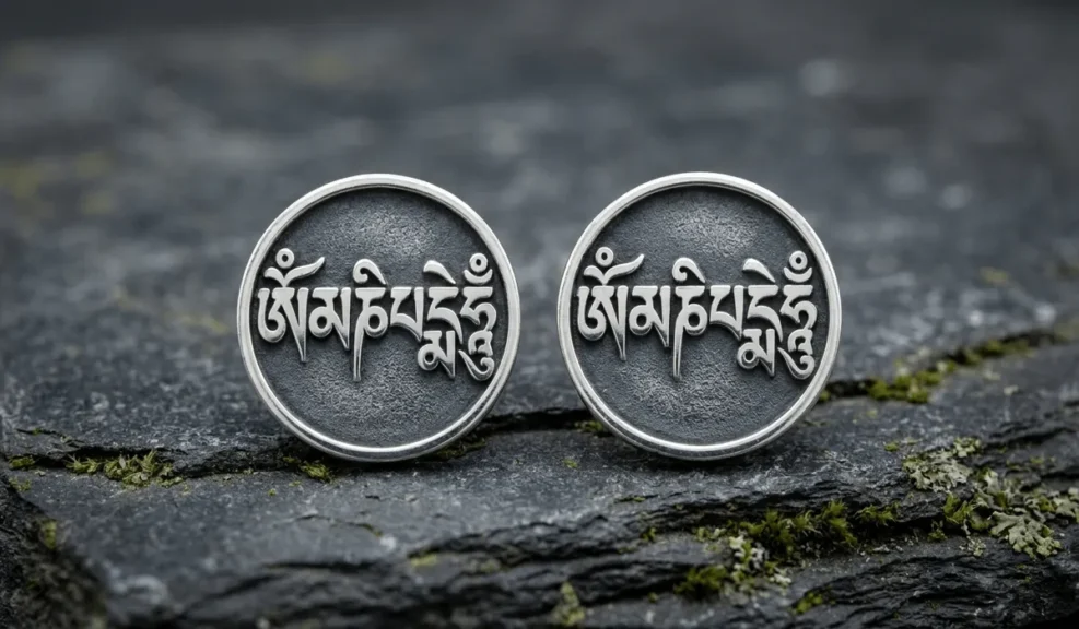 The Spiritual Meaning and Benefits of Om Mani Padme Hum Earrings 1 - Buddha Bodhis The Spiritual Meaning and Benefits of Om Mani Padme Hum Earrings - Buddha Bodhis